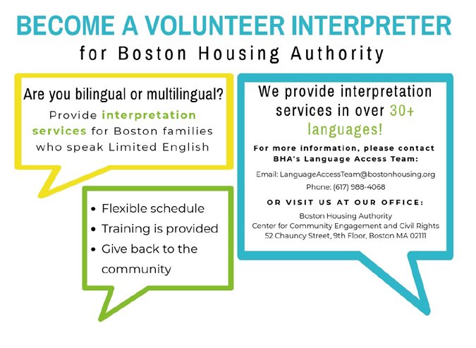 Volunteer Interpreter