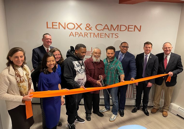 Mayor Wu, Boston Housing Authority celebrate major upgrades to historic Lenox apartments in South End and Roxbury